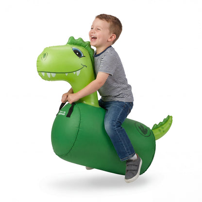 Waddle Hip Hopper Inflatable Hopping Animal Bouncer Brown Bull, Ages 2 and Up, Supports Up to 85 Pounds