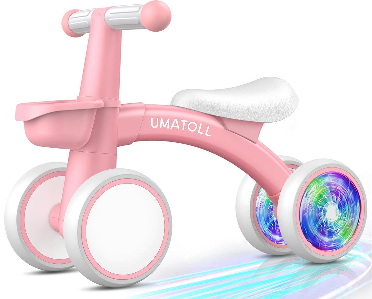 Umatoll Baby Balance Bike Toy for 1 Year Old Boy Girl, First Birthday Gift
