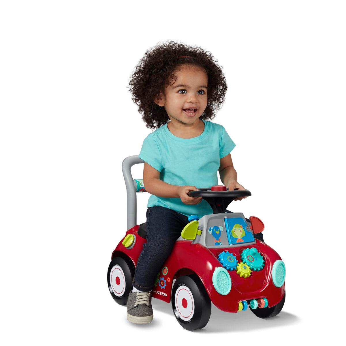 Radio Flyer Creativity Car, Toddler Ride On Toys, for Toddlers 1-3