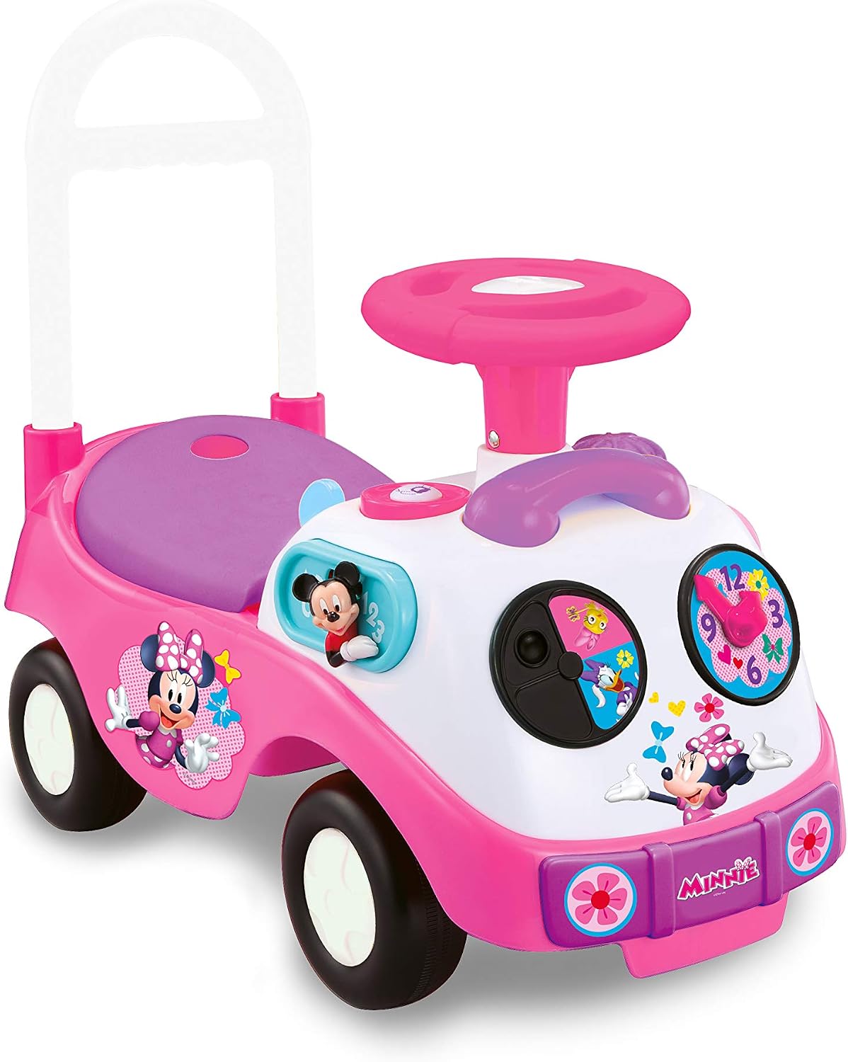 Kiddieland Disney Minnie Mouse My First Activity Ride-On, Toddler Push Car