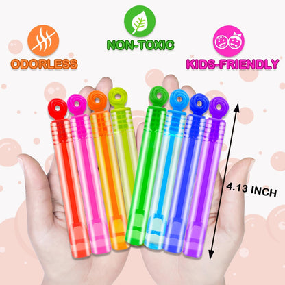 Party Goodie Bag Stuffer Fillers for Kids Toddler-32 Pack Mini Bubble Wands
