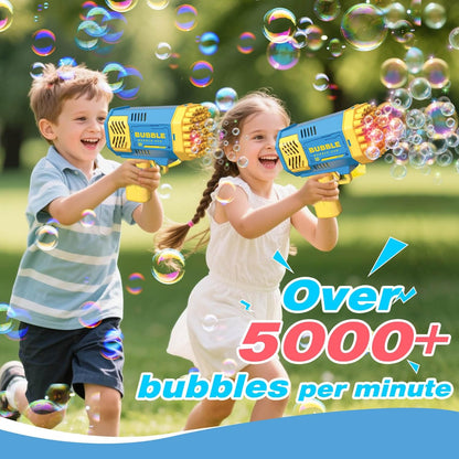 JONEG Toys for 3-8 Year Old Boys Girls Kids- Bubble Machine for Kids, Gifts