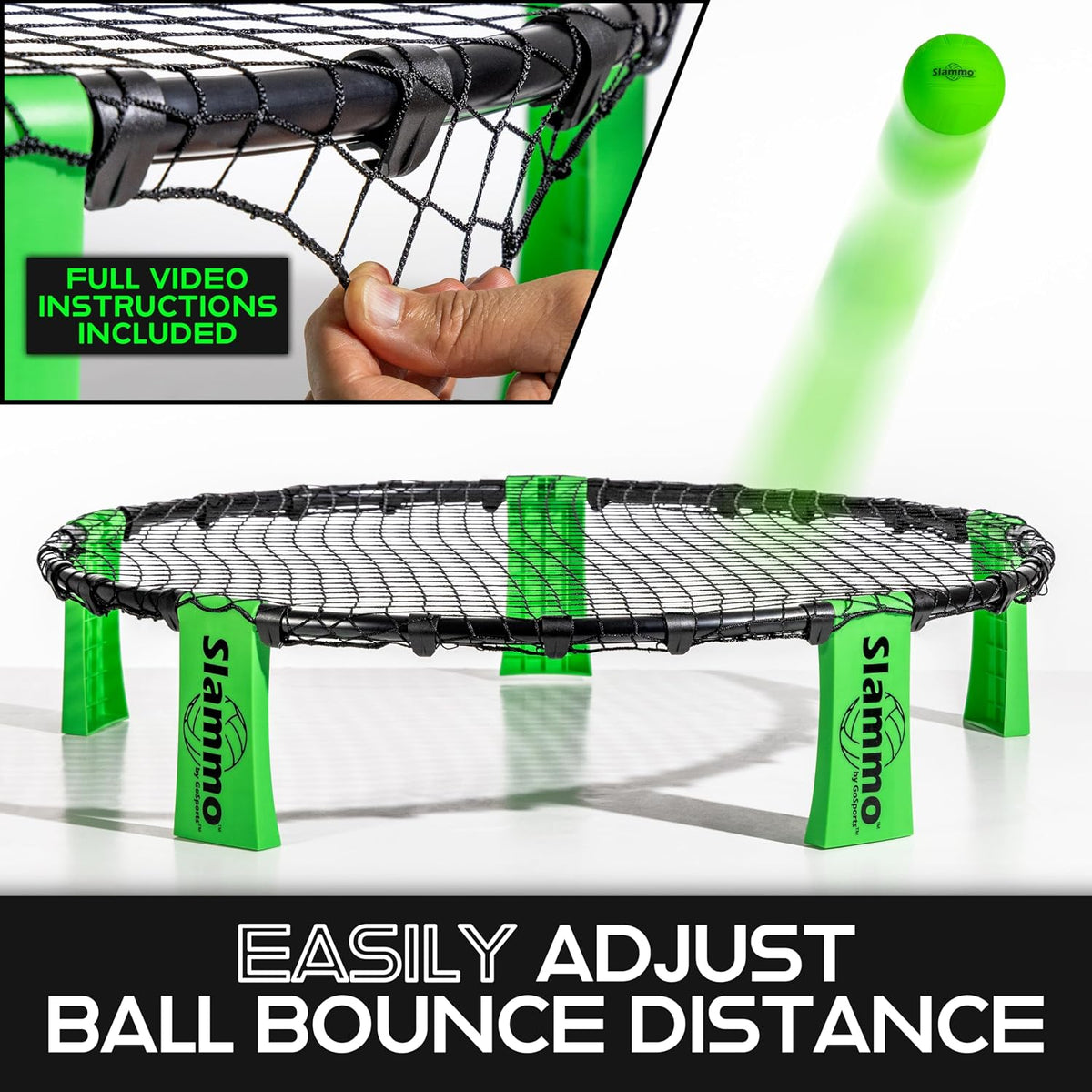 GoSports Slammo Game Set – Ultimate Lawn and Beach Game for Outdoor Fun