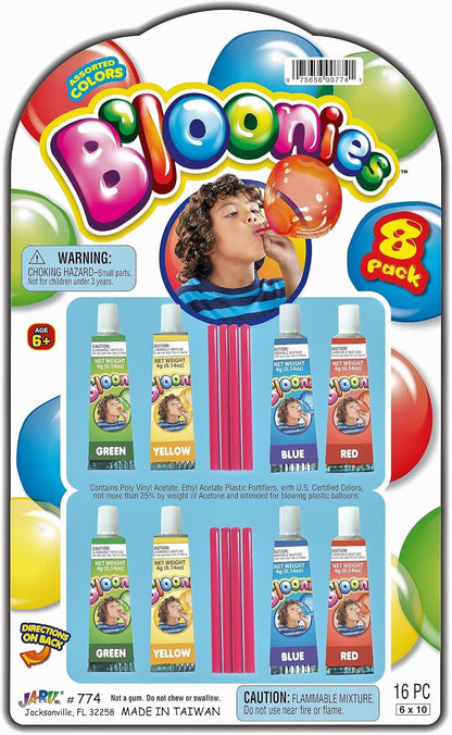 JA-RU Bloonies Elastic Bubble Balloon Variety (1 Pack) 774-1A