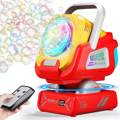 Upgraded Bubble Machine Outdoor Toys for Kids & Wedding Party