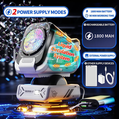 Upgraded Bubble Machine Outdoor Toys for Kids & Wedding Party