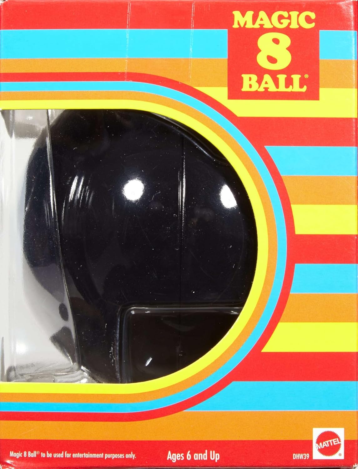 Mattel Games Magic 8 Ball Novelty Fortune-Telling Toy, Ages 3+