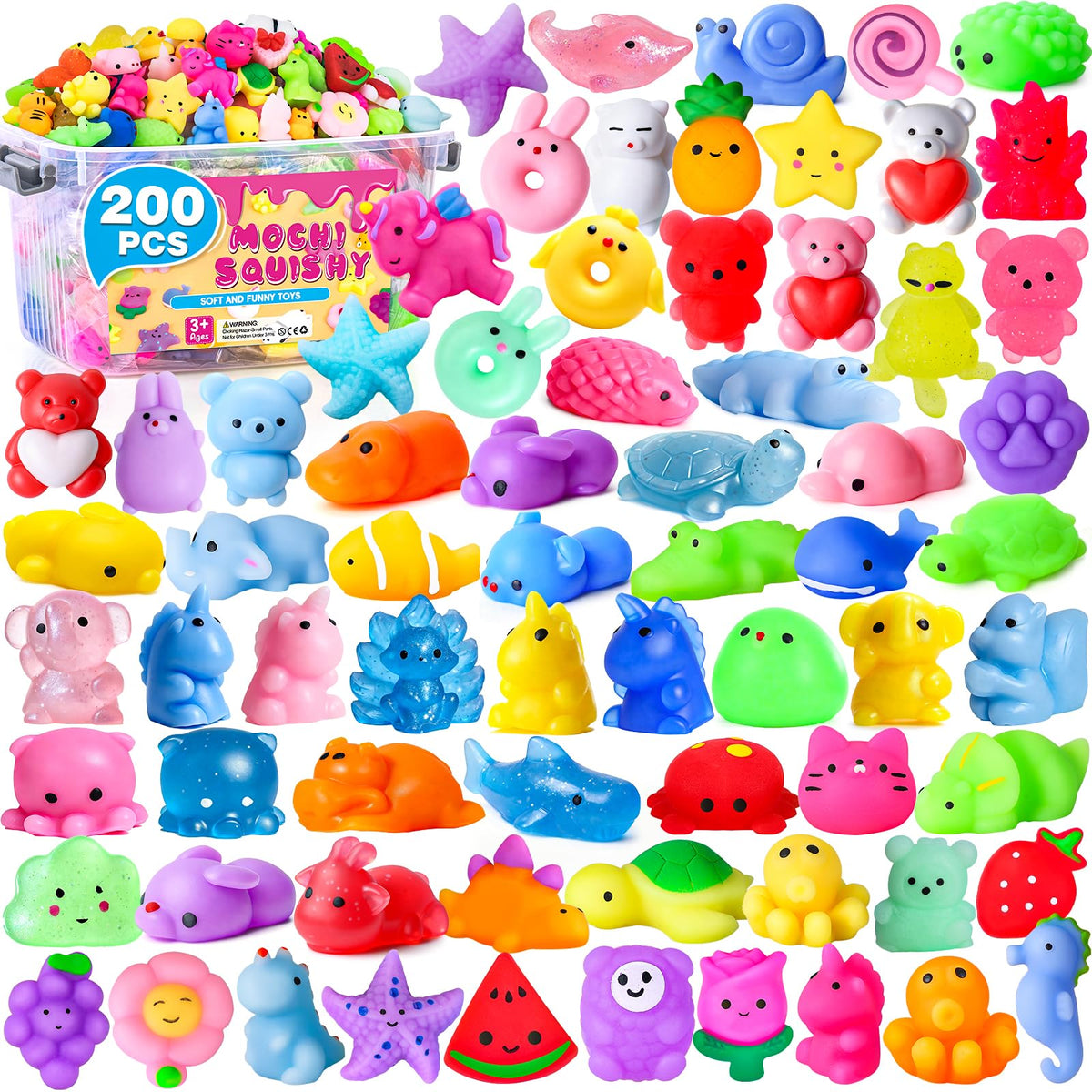 VISCOO 4 Pack Stress Cube,Slow Rising Cube Stress Balls for Adults Kids