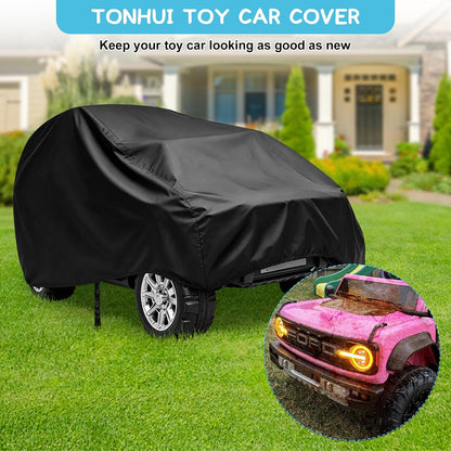 Kids Ride-On Toy Car Cover, Kids Electric Car Cover, 52” x 28” x 24”