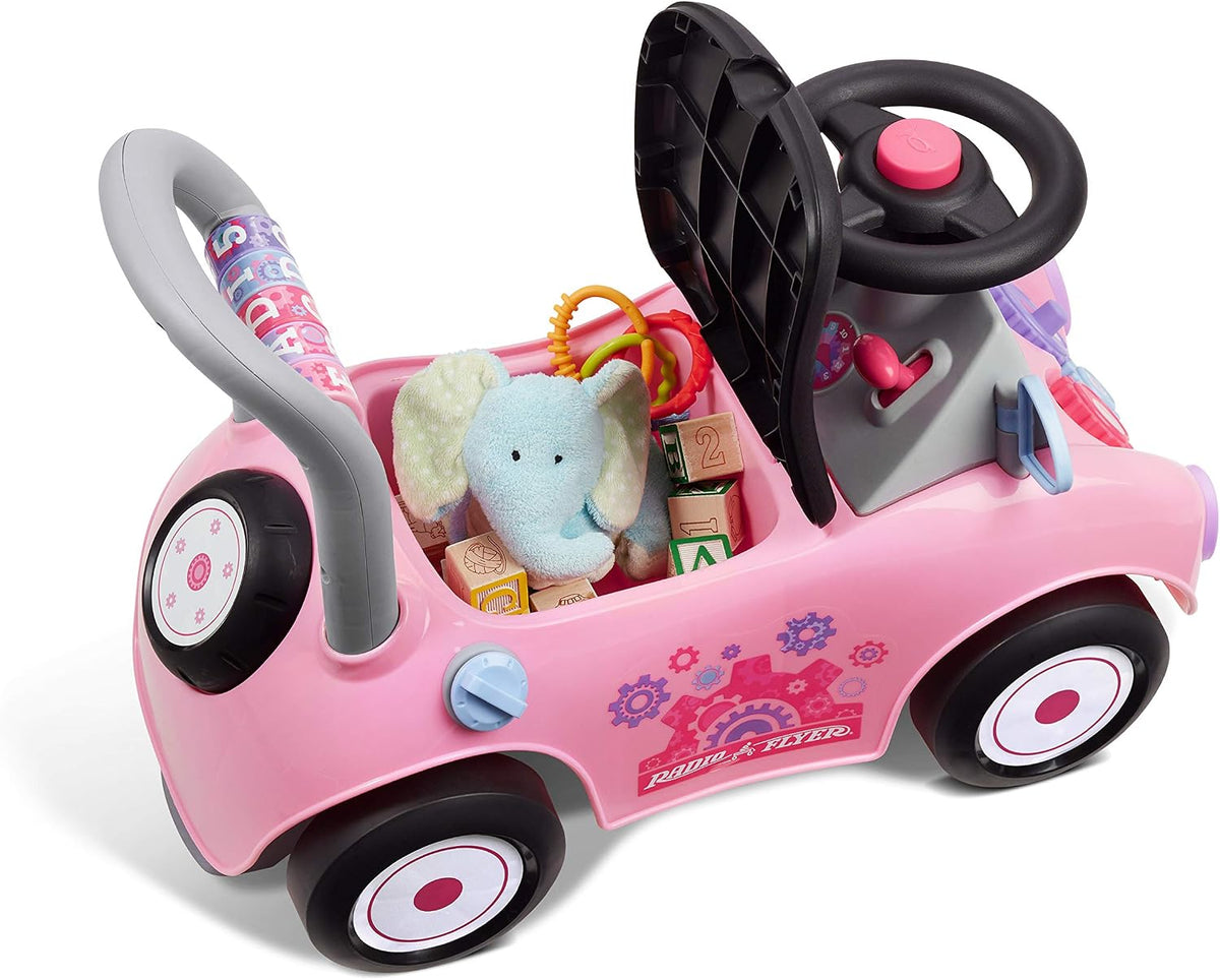 Radio Flyer Creativity Car, Toddler Ride On Toys, for Toddlers 1-3