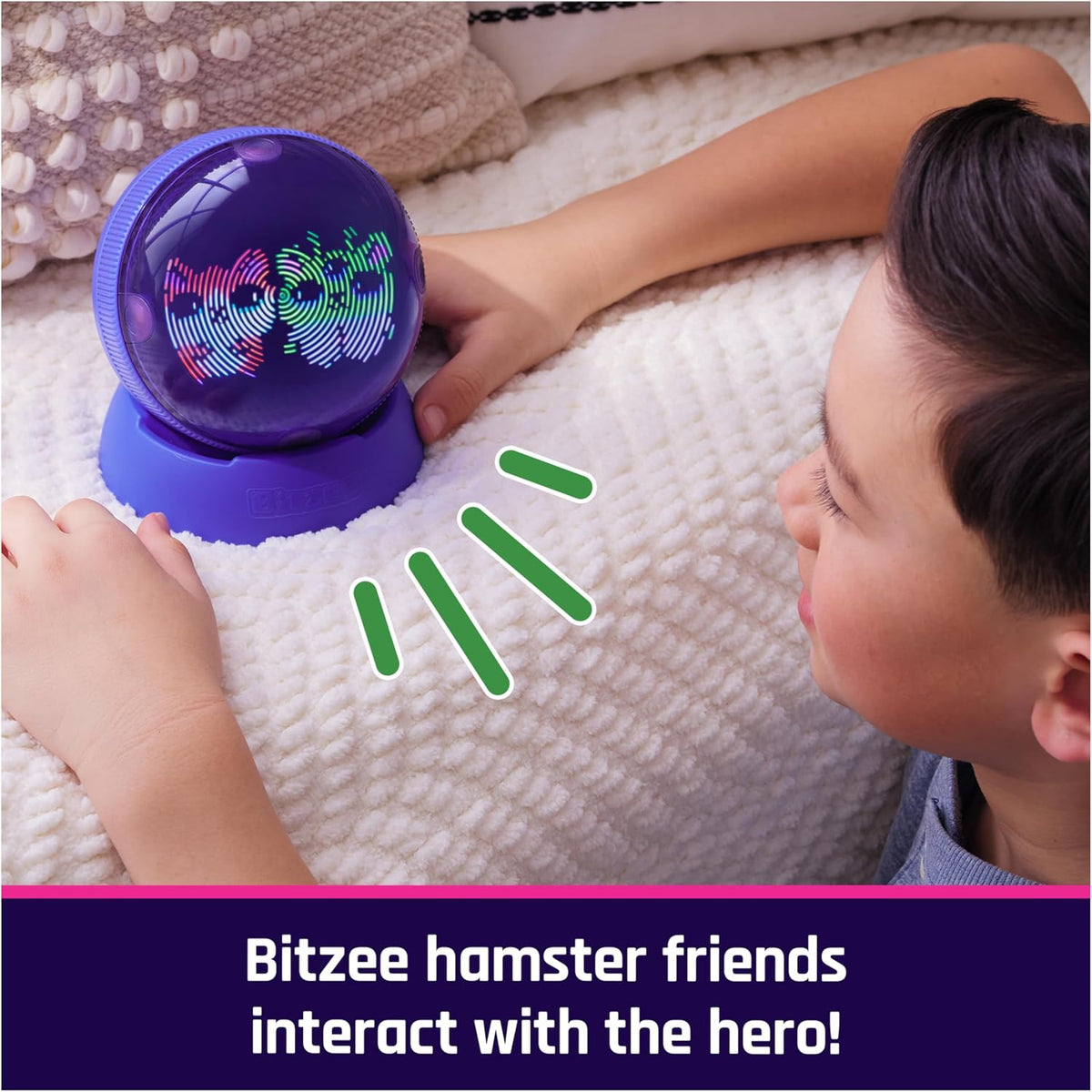 BITZEE Hamster Ball Interactive Toy & Digital Pet, Ages 5+