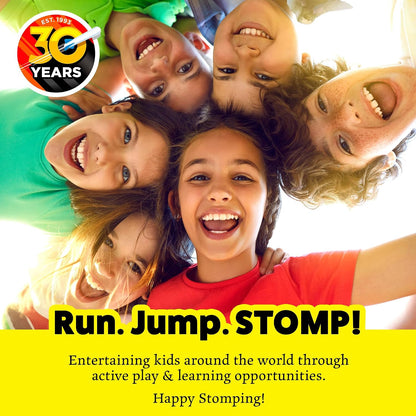 Stomp Rocket Ultra, High-Flying Rocket Launcher for Kids, 6 Rockets