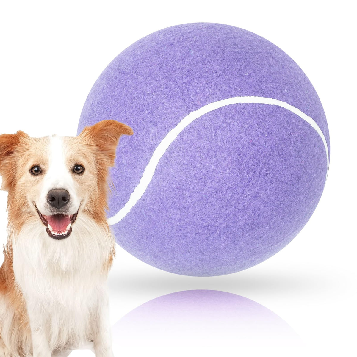 Banfeng Dog Tennis Ball, 9.5" Giant Sport Gift Toy Herding Ball for Dogs