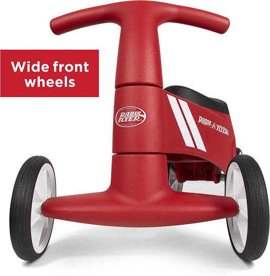 Radio Flyer Scoot About Sport Ride On, Toddler Ride On Toys, Front Steering
