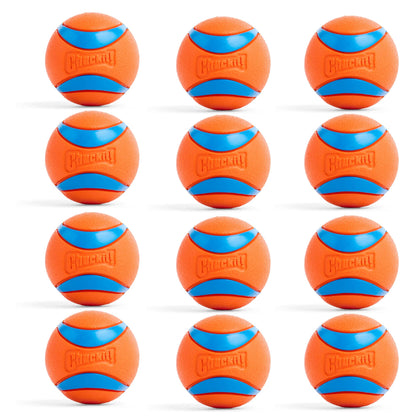 Chuckit! Ultra Ball Dog Toy, Durable Rubber, Medium 2.5-in, 2 Pack
