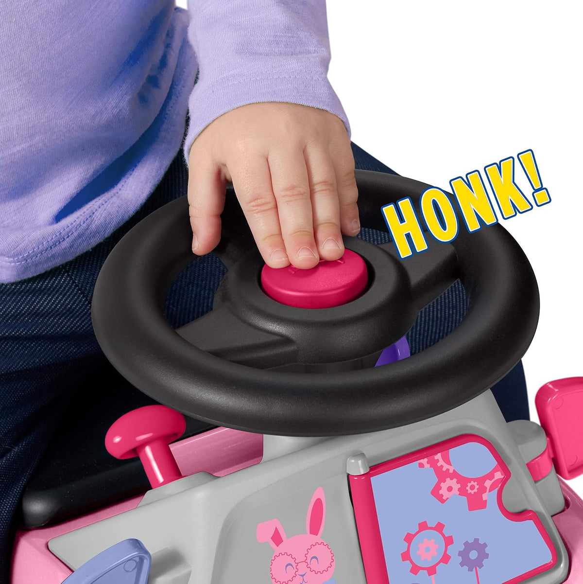 Radio Flyer Creativity Car, Toddler Ride On Toys, for Toddlers 1-3