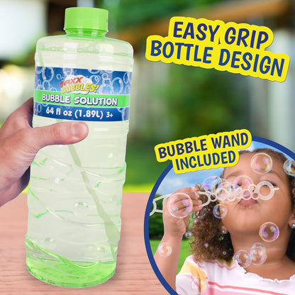 Sunny Days Entertainment Bubble Solution 64 oz - Non-Toxic - 3+ Years