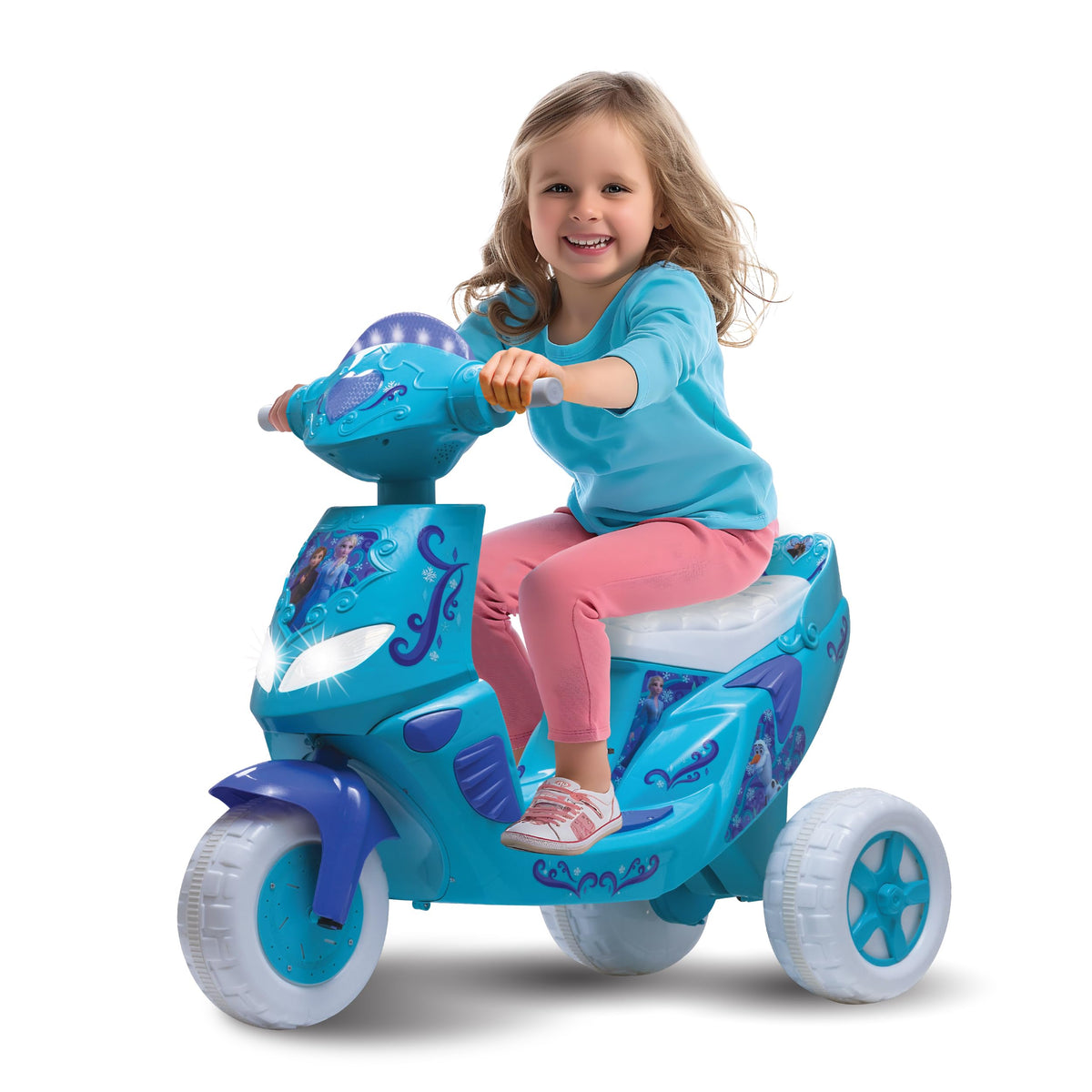 Kid Trax Toddler Disney Minnie Mouse Quad Ride-On, Kids 18-30 Months, 6V Battery and Charger Included, Max Weight 45 lbs, Hot Pink