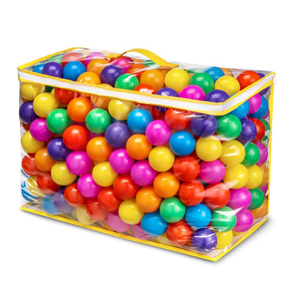 Hovenlay Ball Pit Balls, Plastic Toy Balls for Babies, Toddlers and Kids