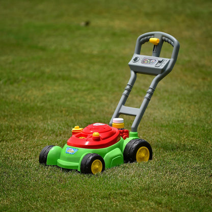 Maxx Bubbles Bubble-N-Go Mower - Bubble Lawn Mower, 4oz Solution - Ages 2-4