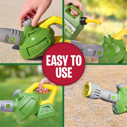 John Deere Bubble Leaf Blower - 24 oz Refill, Bubble Machine - Ages 3+