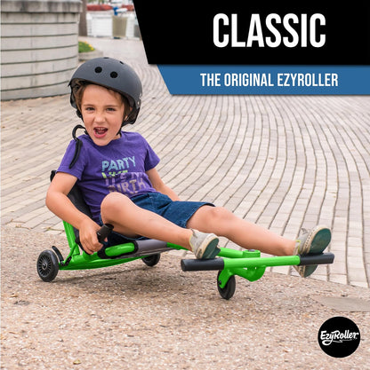 Ezyroller Classic Ride On Toy for Kids Ages 3-12+, Ideal Weight 35-100 lbs