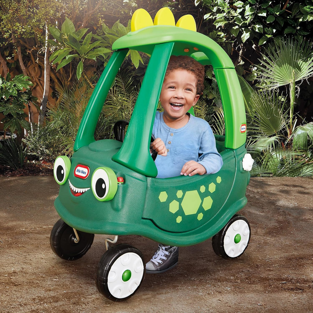 Little Tikes Cozy Coupe Dinosaur – Amazon Exclusive Large, Green